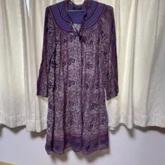キャサリン妃着用 ローレン ラルフローレン ペイズリー柄リボン付き 