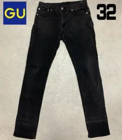 GU スキニージーンズ デニムパンツ 32インチ Lサイズ