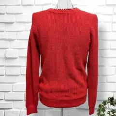 【ユニクロ】アゼクルーネックセーター　長袖　トップス　ニット　メンズ　M