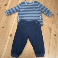 ミッキーマウス フリースパジャマセット