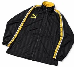美品 PUMA プーマ ヒットユニオン ゆったり ジャージ 上着 ビッグロゴ