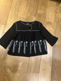 mina perhonen ノーカラージャケット 刺繍のサムネイル
