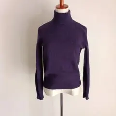 POLO SPORT ラルフローレンハイネック セーター　紫色