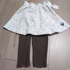 しまむら　ディズニー　ミニー　スカート　レギンス　パンツ　100