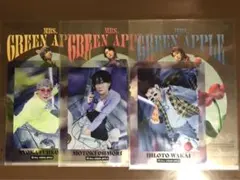 ミセスグリーンアップル 一番くじ F賞 クリアファイル＆ステッカー3枚