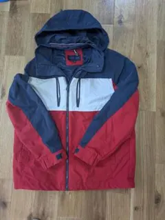 TOMMY HILFIGER フード付きナイロンジャケット L