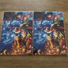 新品 未開封品 鬼滅の刃 映画 入場者特典 第1弾 2枚セット