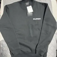 【新品大特価】PLAYBOY × monkey time ブラックスウェットのサムネイル