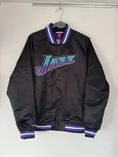 NBA ユタ・ジャズ（Utah Jazz）スタジャン ミッチェル＆ネス Lサイズ