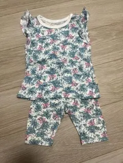 Paul & JOE ユニクロコラボ ベビーセットアップ 花柄 80