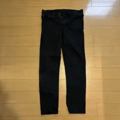 UNIQLO JEANS スリムストレート ブラックのサムネイル