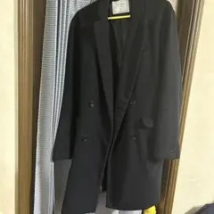 BROWNY ブラックチェスターコート