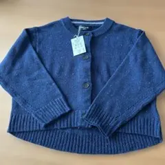 新品タグ付き　COMME CA ISM ネイビー カーディガン 120 コムサ