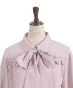 ★新品axes femme ボウタイリボン付きフリルブラウスのサムネイル