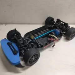 タミヤTT01シャーシ、モーター、サーボ付きのサムネイル