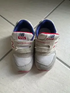 New Balance 996 ベビーシューズ グレー/ネイビー/レッド