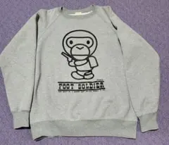 A BATHING APE スウェット トレーナー グレー M