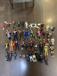 仮面ライダー アクションフィギュア セット　43体