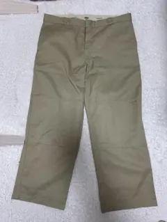 Dickies ルーズフィット ワークパンツ ベージュ