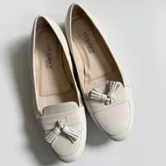 卑弥呼　ホワイト ローファー