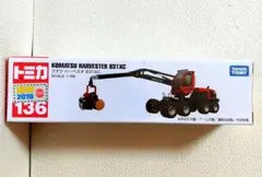 ロングタイプトミカ No.136 コマツ ハーベスタ931XC 廃盤