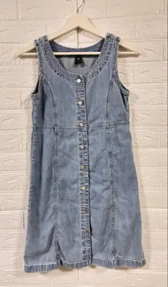 GAP KIDS デニムワンピース XXL (150〜160 )ダメージあり