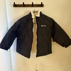 新品 COMME CA ISM リバーシブル ボア ダウンジャケット