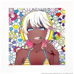 村上隆「smile_01 w M.F」ED100 納品書付 - メルカリ