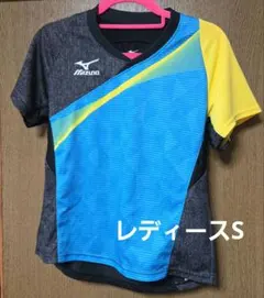 美品❗ミズノ　卓球シャツ　レディースS 　全日本