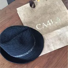 CA4LA カシラ ブラック ハット 帽子 58センチ