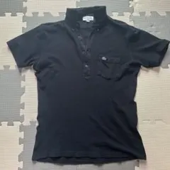 LACOSTE ネイビー スリムフィット ポロシャツ