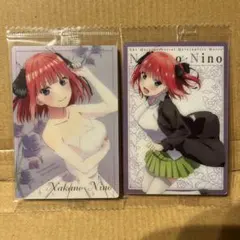 五等分の花嫁　ウエハース　カード　2枚　16