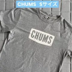 CHUMS チャムス　ロゴ Tシャツ　グレー　ユニセックス　Sサイズ