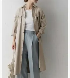 URBAN RESEARCH DOORS ワークシャツワンピース 長袖