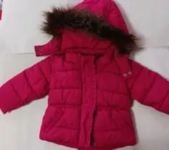 babyGap フード付きピンクコート 90㎝