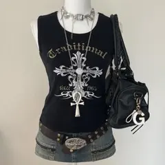 GUESS タンクトップ vintage archive y2k グランジ - メルカリ