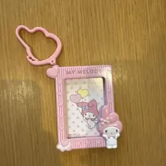 マイメロディ フォトフレーム マスコットホルダー