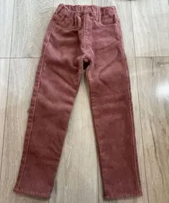 コーデュロイ長ズボン 110cm ピンク　未使用