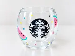 Starbucks スイカ柄 ダブルウォールグラス