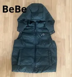 BeBe ダウンベスト 150cm ダークグリーン