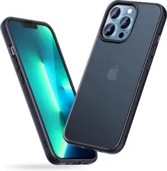 iPhone 13 Pro Max 用 ケース 半透明 6.7インチ