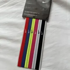 【NIKE】ユニセックスヘアバンド【カラフル】　新品　6本のサムネイル