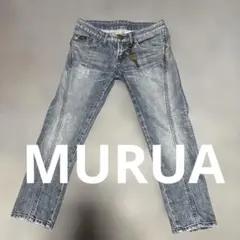 MURUA ムルア デニム ジーパン 鍵 キー ブルー ボトムス ショートのサムネイル