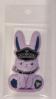 源清麿　刀剣乱舞　ラビットコレクション　刺繍ワッペンシール　うさぎ　マスコット