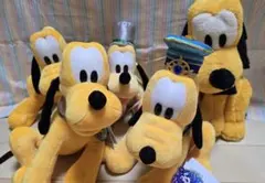 ディズニー プルート ぬいぐるみ クリスマス 4点セット - メルカリ