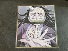 【新品】鬼滅の刃　竈門禰豆子　イラスト複製ミニ色紙