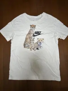 NIKE チーター プリント Tシャツ ホワイト Mサイズ