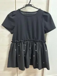 新品　しまむら　Plechur Ciel プレシュールシエル　半袖　ブラウス