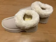 ファー付きムートンブーツ 23.0cm