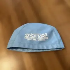 CENTRAL SPORTS 水泳帽 Lサイズ 水色